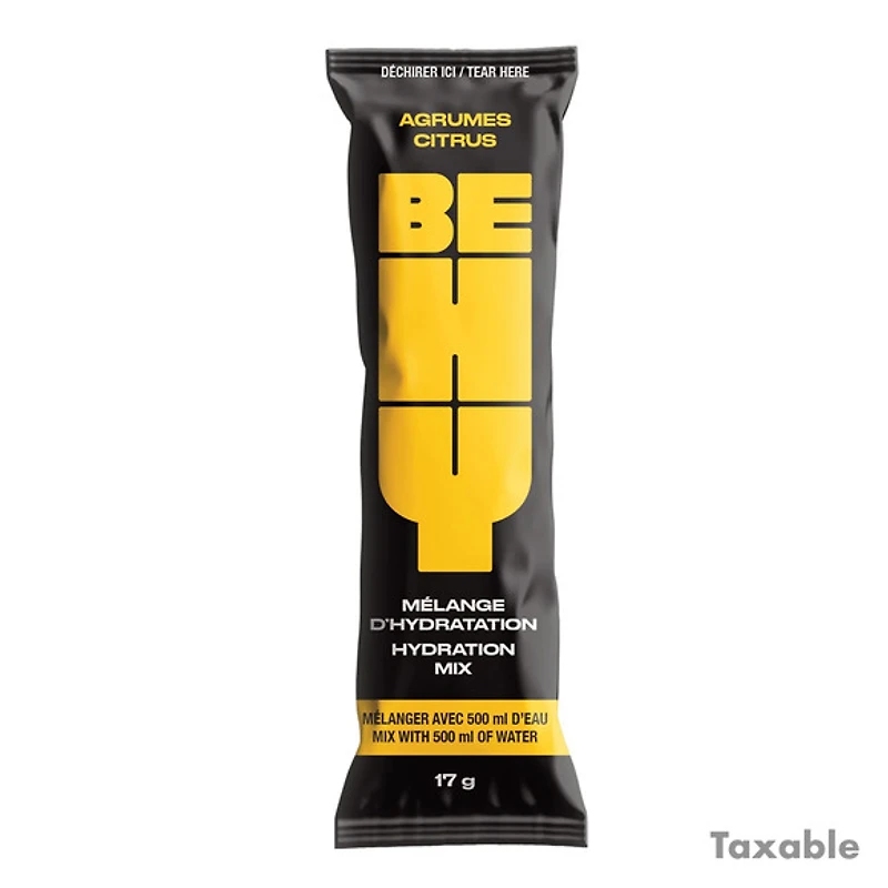 Mélange d'hydratation - Agrumes 1 sachet - Mélange pour sportif