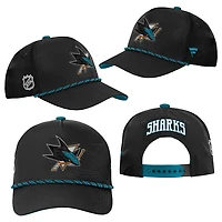 Authentic Pro 2026 Podium Sharks de San Jose - Casquette ajustable pour junior