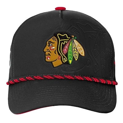 Authentic Pro 2026 Podium Chicago Blackhawks - Junior Adjustable Cap