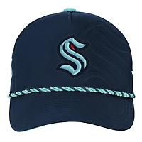 Authentic Pro 2026 Podium Kraken de Seattle - Casquette ajustable pour junior