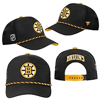 Authentic Pro 2026 Podium Bruins de Boston - Casquette ajustable pour junior