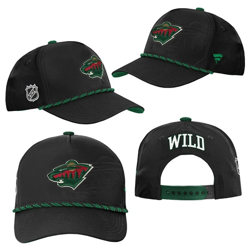 Authentic Pro 2026 Podium Wild du Minnesota - Casquette ajustable pour junior