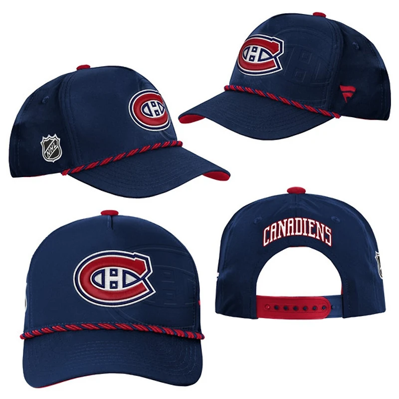 Authentic Pro 2026 Podium Canadiens de Montréal - Casquette ajustable pour junior