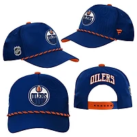 Authentic Pro 2026 Podium Oilers d'Edmonton - Casquette ajustable pour junior