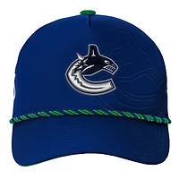 Authentic Pro 2026 Podium Canucks de Vancouver - Casquette ajustable pour junior