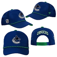 Authentic Pro 2026 Podium Canucks de Vancouver - Casquette ajustable pour junior