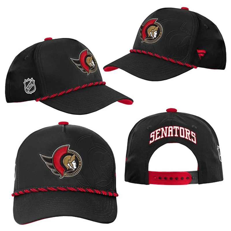 Authentic Pro 2026 Podium Sénateurs d'Ottawa - Casquette ajustable pour junior