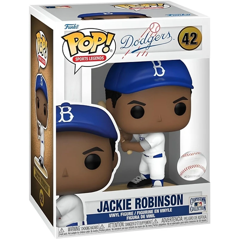 MLB Pop Baseball - Jackie Robinson Chase - Figurine à collectionner