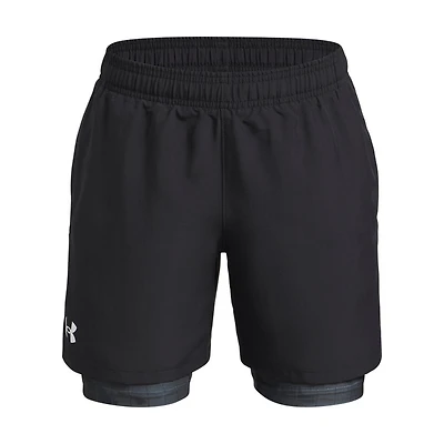 Woven - Short athlétique 2 en 1 pour garçon