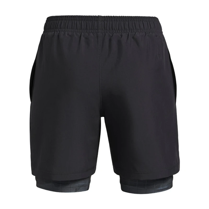 Woven - Short athlétique 2 en 1 pour garçon