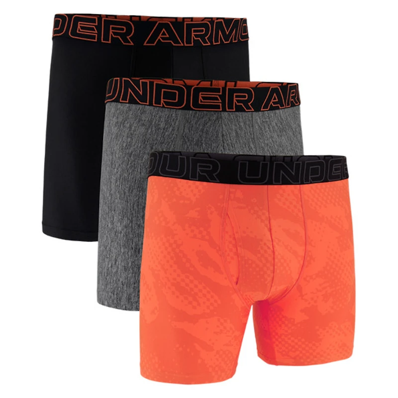 Performance Tech Print (Paquet de 3) - Boxeurs ajustés pour homme