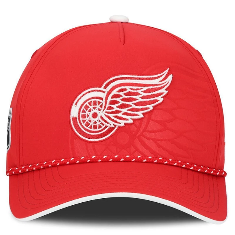 Draft 2026 Authentic Pro Red Wings de Detroit - Casquette ajustable pour adulte