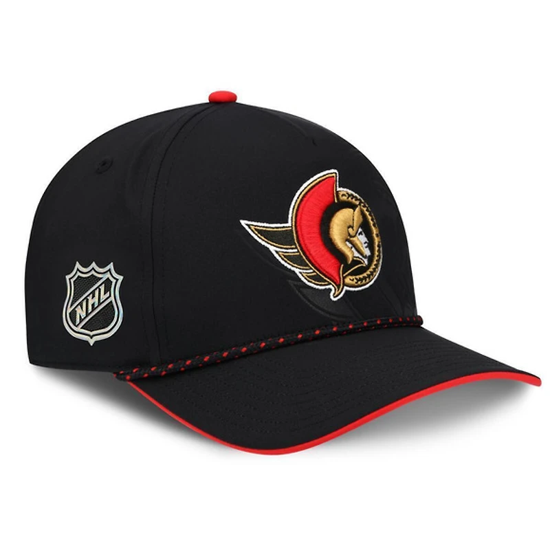 Draft 2026 Authentic Pro Sénateurs d'Ottawa - Casquette ajustable pour adulte