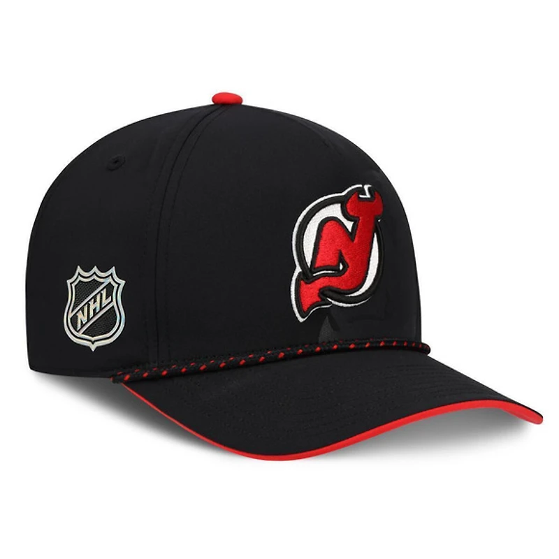 Draft 2026 Authentic Pro Devils du New Jersey - Casquette ajustable pour adulte