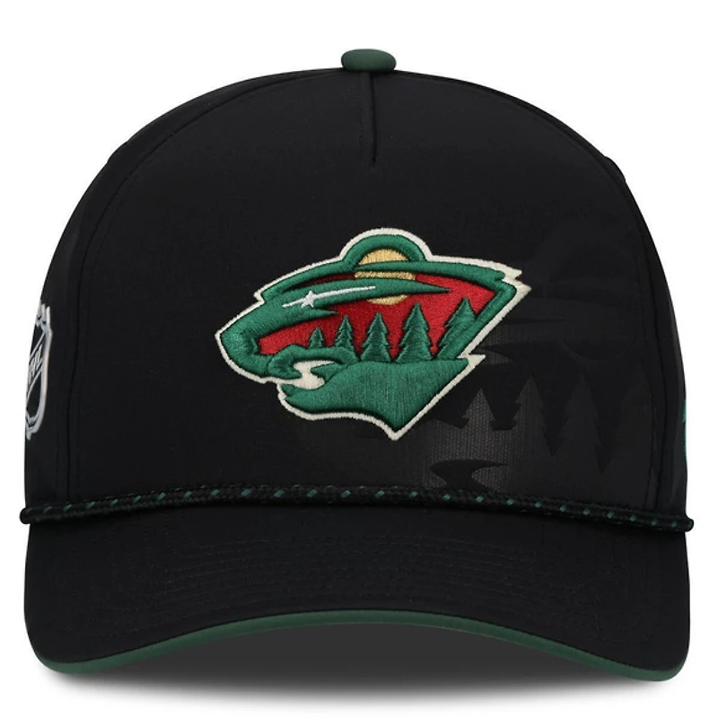 Draft 2026 Authentic Pro Wild du Minnesota - Casquette ajustable pour adulte
