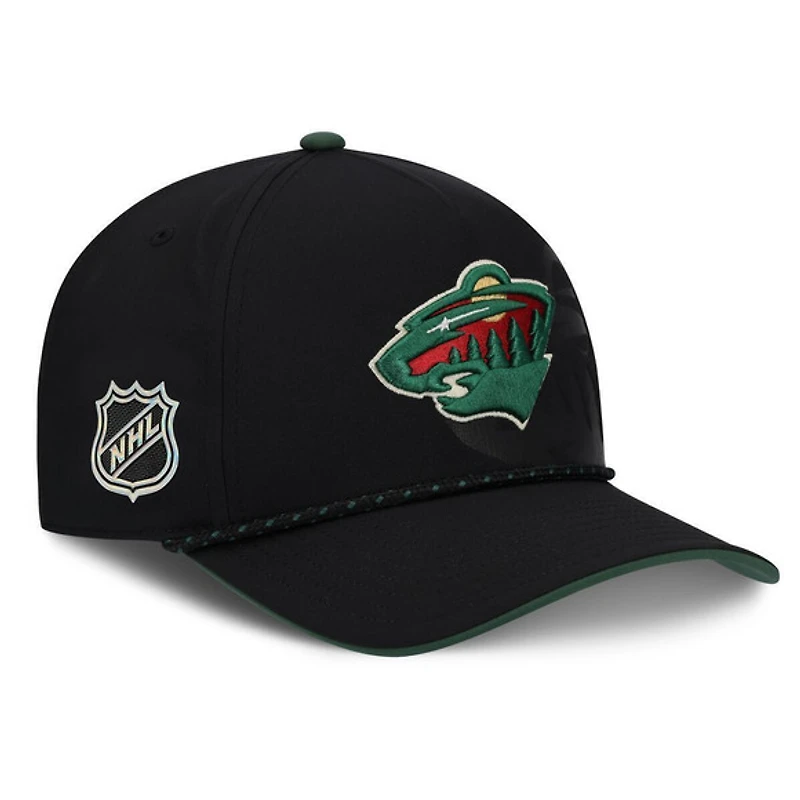 Draft 2026 Authentic Pro Wild du Minnesota - Casquette ajustable pour adulte