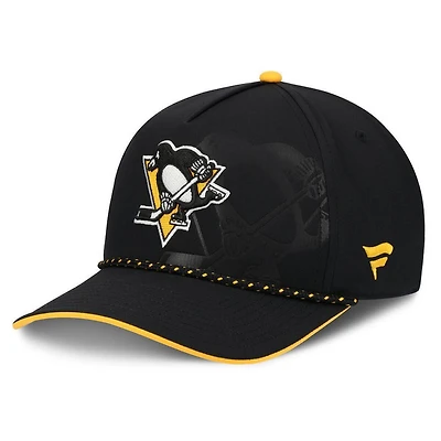 Draft 2026 Authentic Pro Penguins de Pittsburg - Casquette ajustable pour adulte