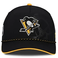 Draft 2026 Authentic Pro Penguins de Pittsburg - Casquette ajustable pour adulte