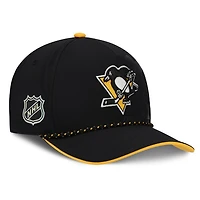 Draft 2026 Authentic Pro Penguins de Pittsburg - Casquette ajustable pour adulte