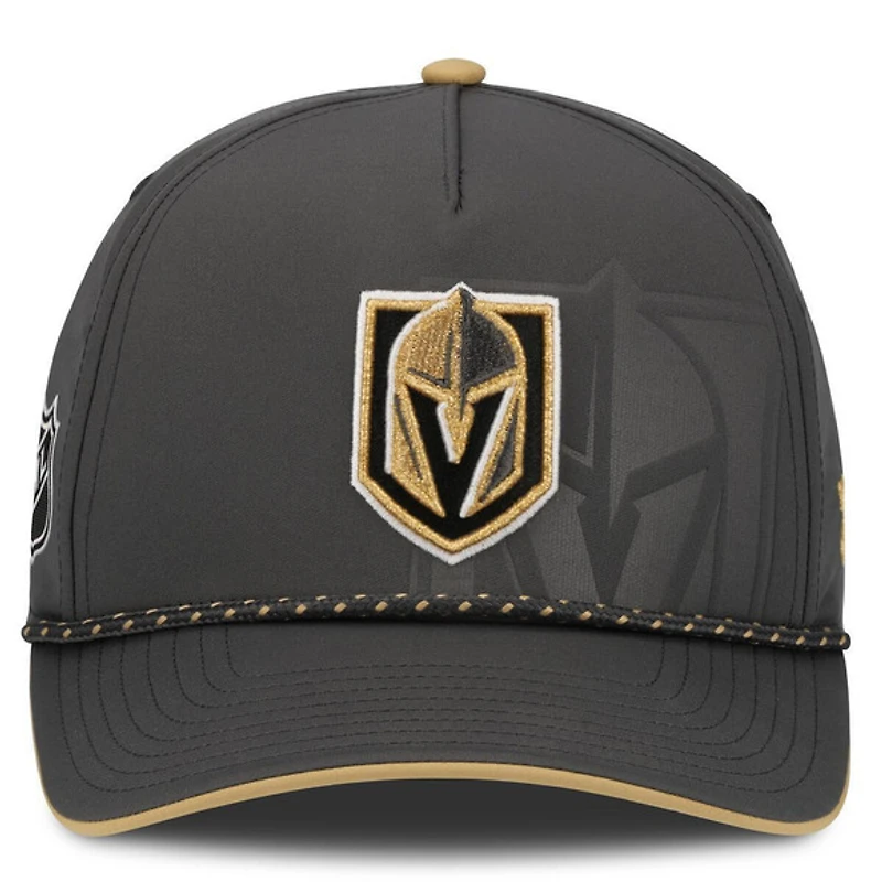 Draft 2026 Authentic Pro Golden Knights de Vegas - Casquette ajustable pour adulte