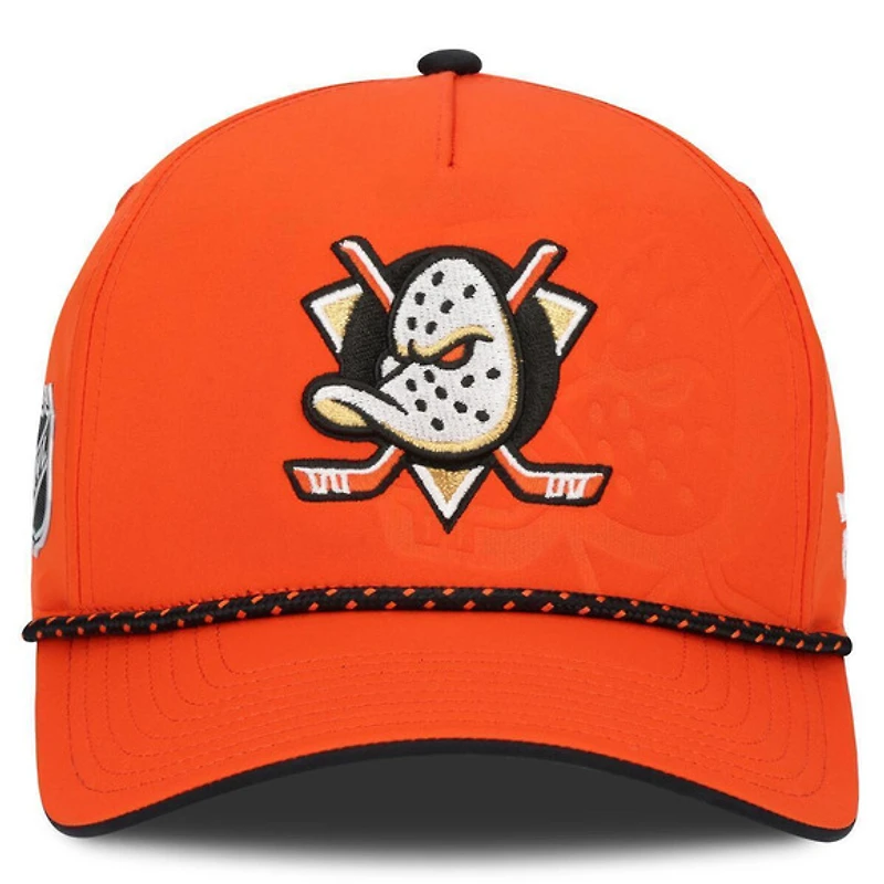 Draft 2026 Authentic Pro Ducks d'Anaheim - Casquette ajustable pour adulte