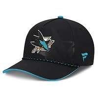 Draft 2026 Authentic Pro Sharks de San Jose - Casquette ajustable pour adulte