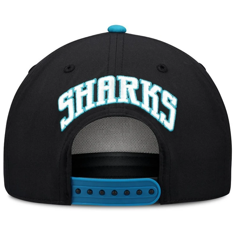 Draft 2026 Authentic Pro Sharks de San Jose - Casquette ajustable pour adulte