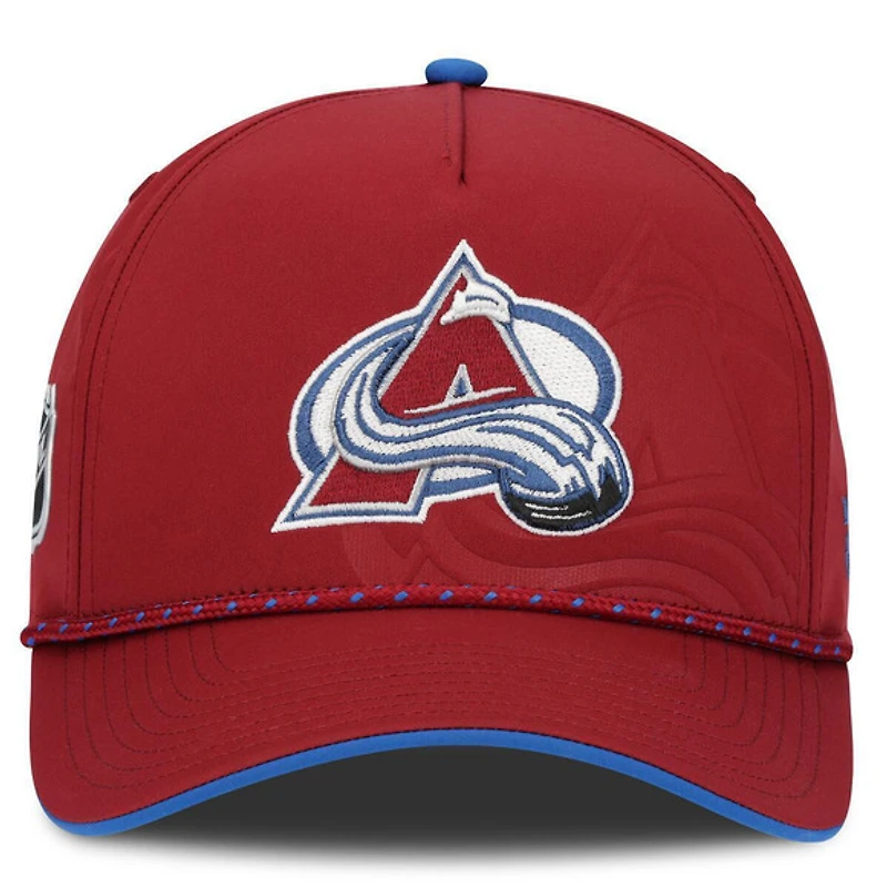Draft 2026 Authentic Pro Avalanche du Colorado - Casquette ajustable pour adulte