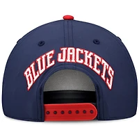 Draft 2026 Authentic Pro Blue Jackets de Columbus - Casquette ajustable pour adulte