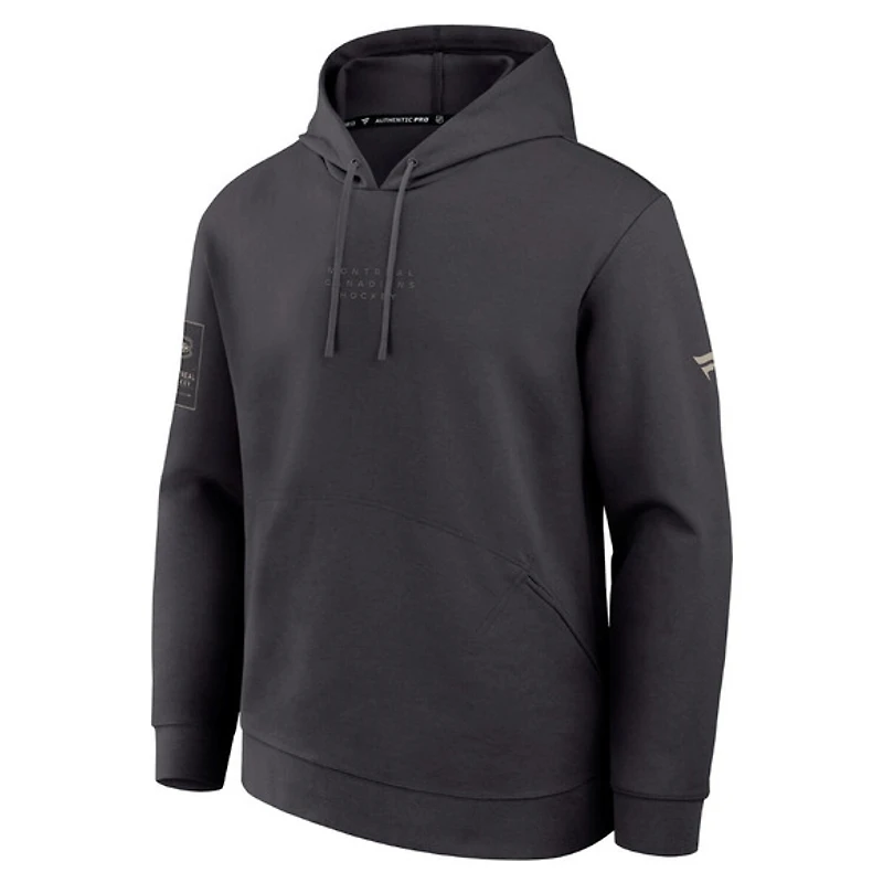 Authentic Pro Road Canadiens de Montréal - Chandail à capuchon pour homme
