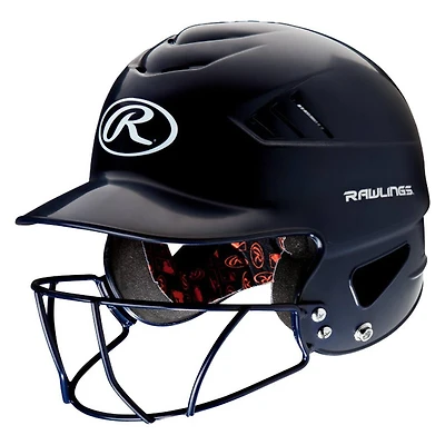 Coolflo - Casque de frappeur de baseball avec grille pour adulte