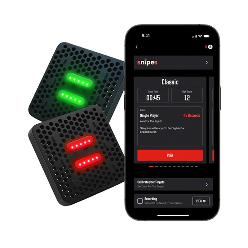 Snipes 3.0 - Cibles interactives pour but de hockey