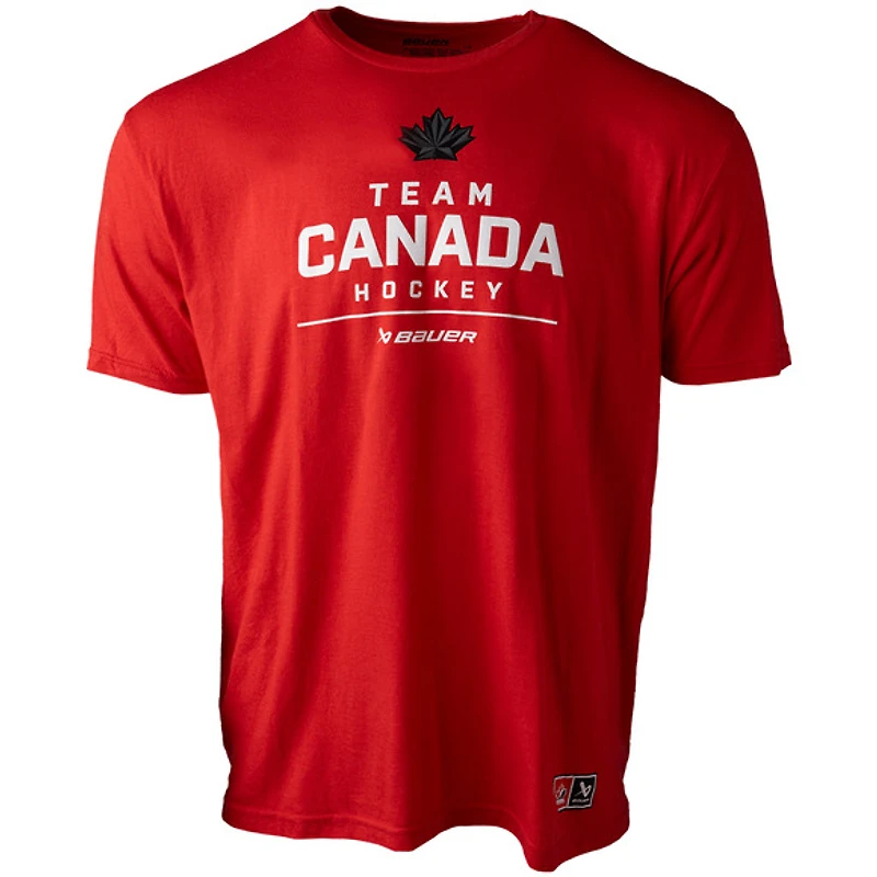 Hockey Canada Stacked - T-shirt pour adulte