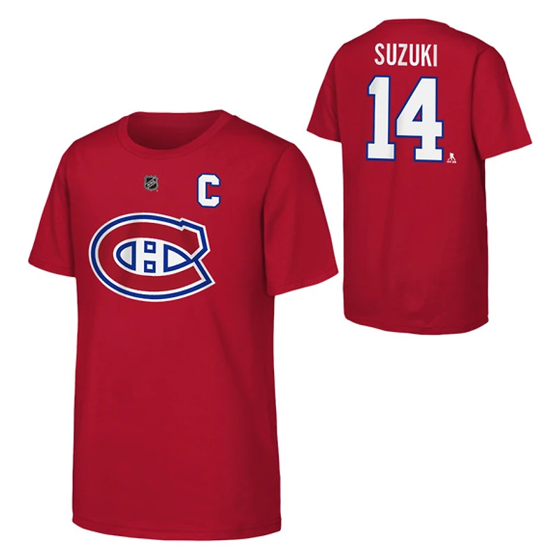 Nick Suzuki Montreal Canadiens - Junior NHL T-Shirt