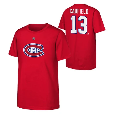 Cole Caufield Canadiens de Montréal - T-shirt la LNH pour junior