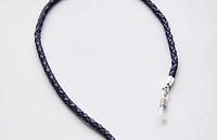 Leather Cord - Navy 