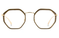 Reba - Khaki Glasses 