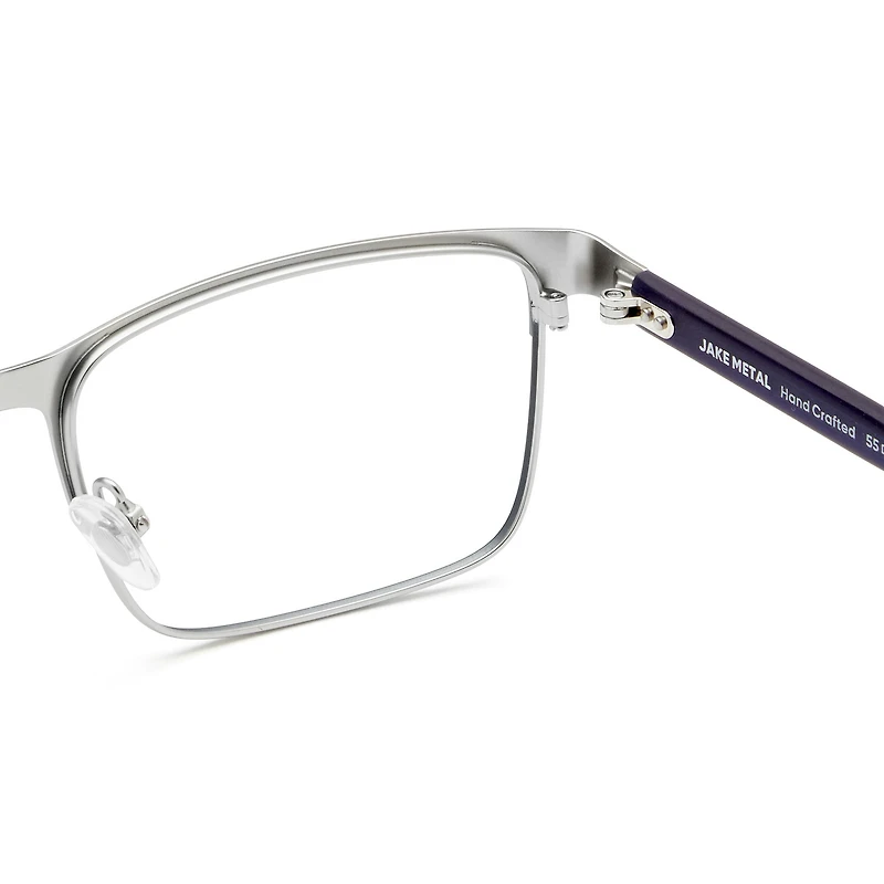 Jake Metal - Navy Glasses 