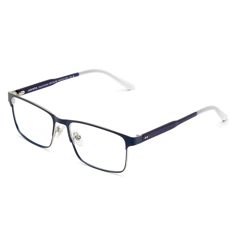 Jake Metal - Navy Glasses 