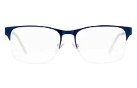 Melvin Semi Rimless - Navy Glasses 
