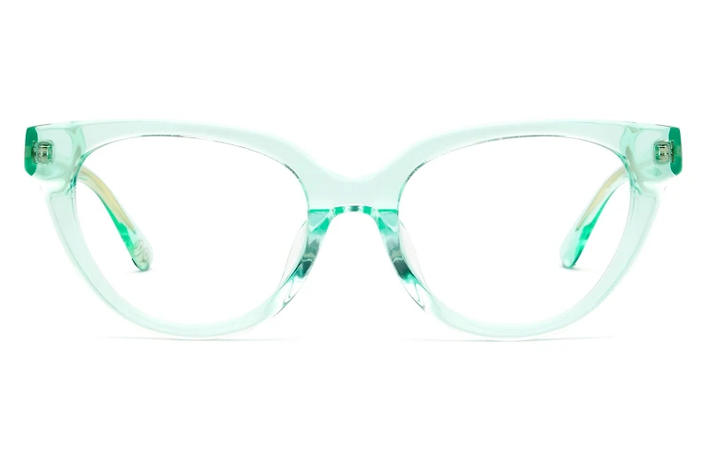 Asha - Aqua Glasses 