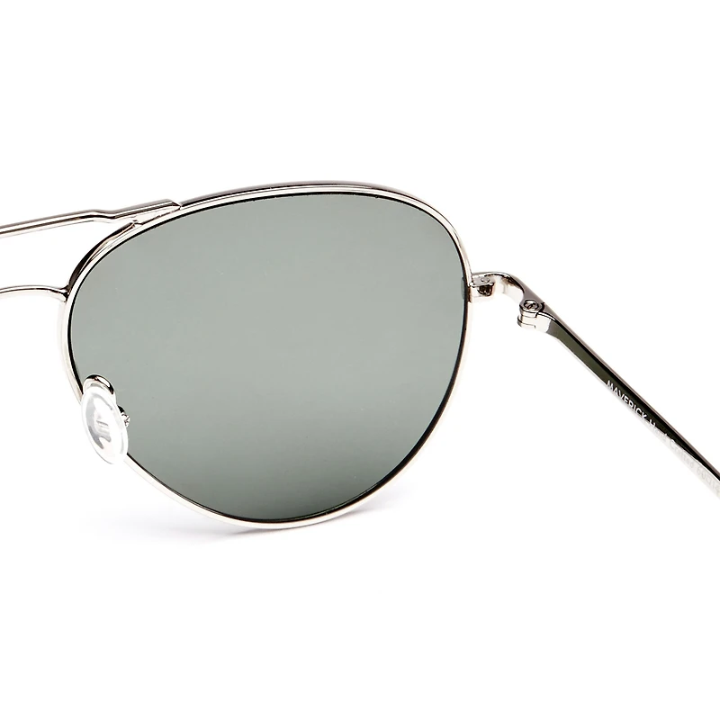 Maverick Sunglasses - Silver 