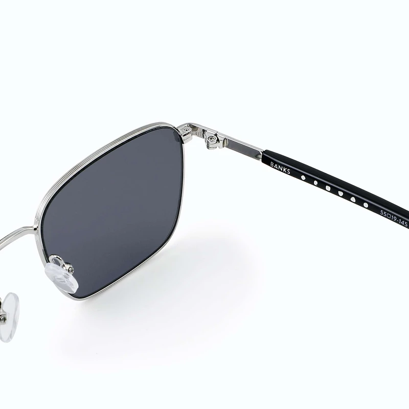 Banks Sunglasses - Silver 