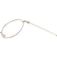 Peggy - Gold Glasses 