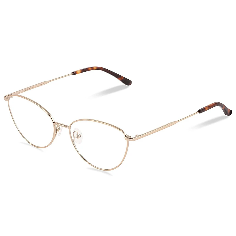 Shirley Small - Gold Glasses 