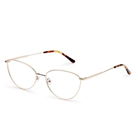 Shirley - Gold Glasses 