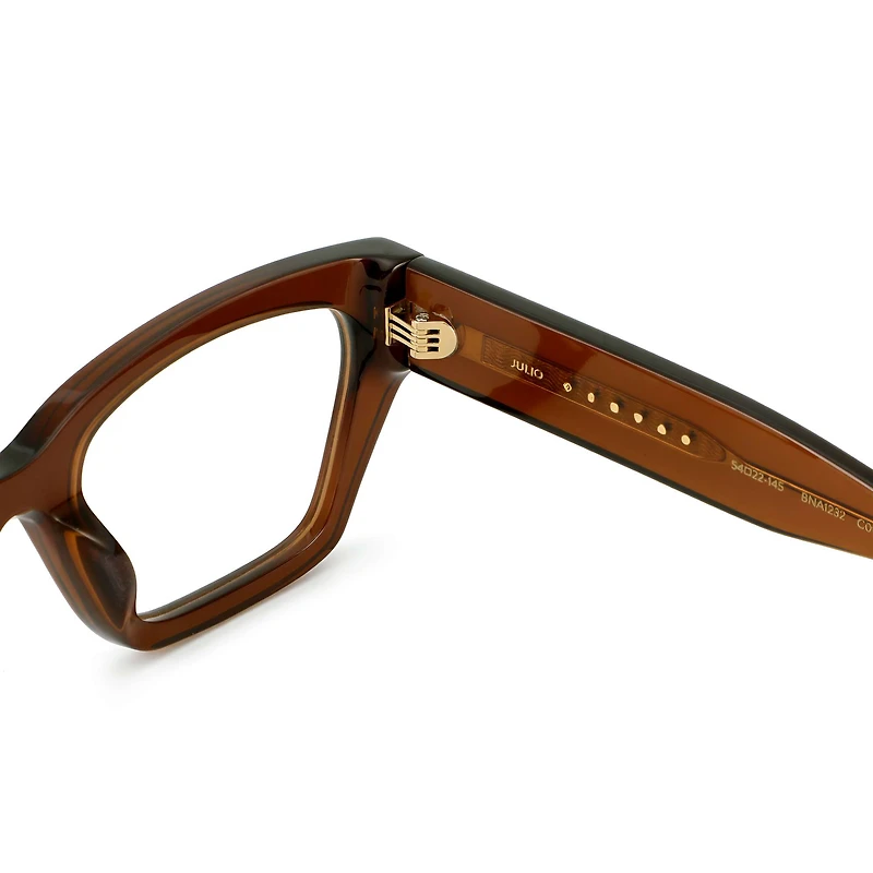 Julio - Chocolate Glasses 