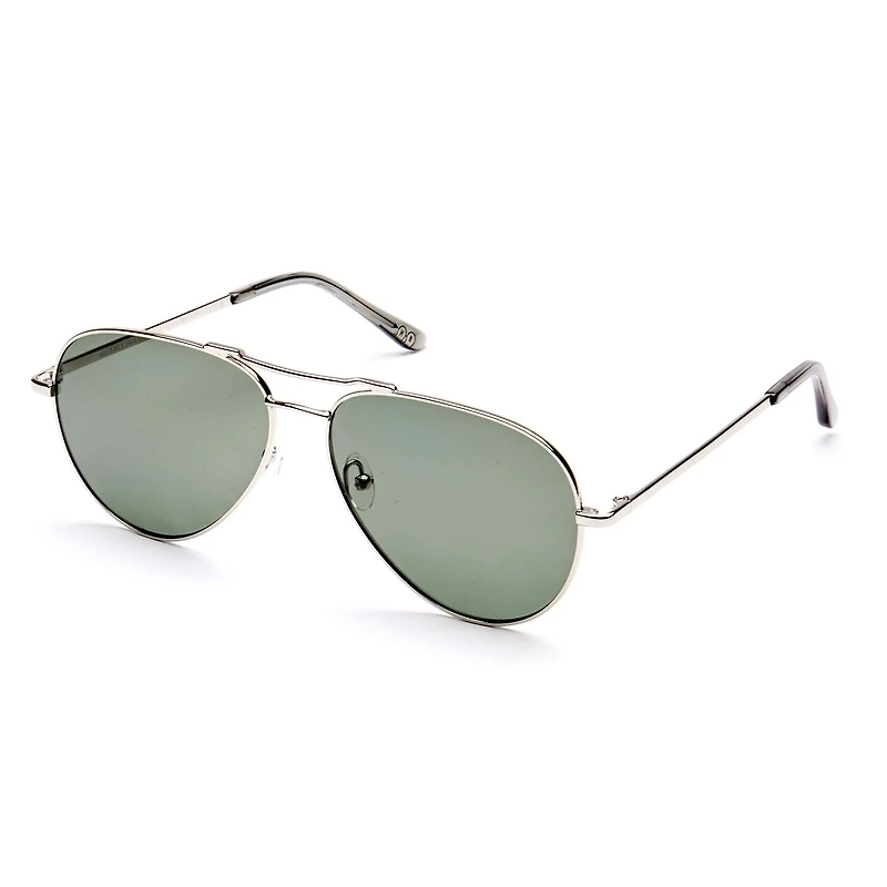 Maverick Sunglasses - Silver 