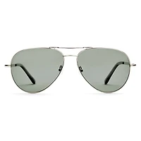 Maverick Sunglasses - Silver 