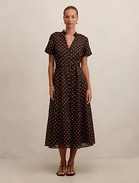 Therese Short Sleeve Midi Dress
